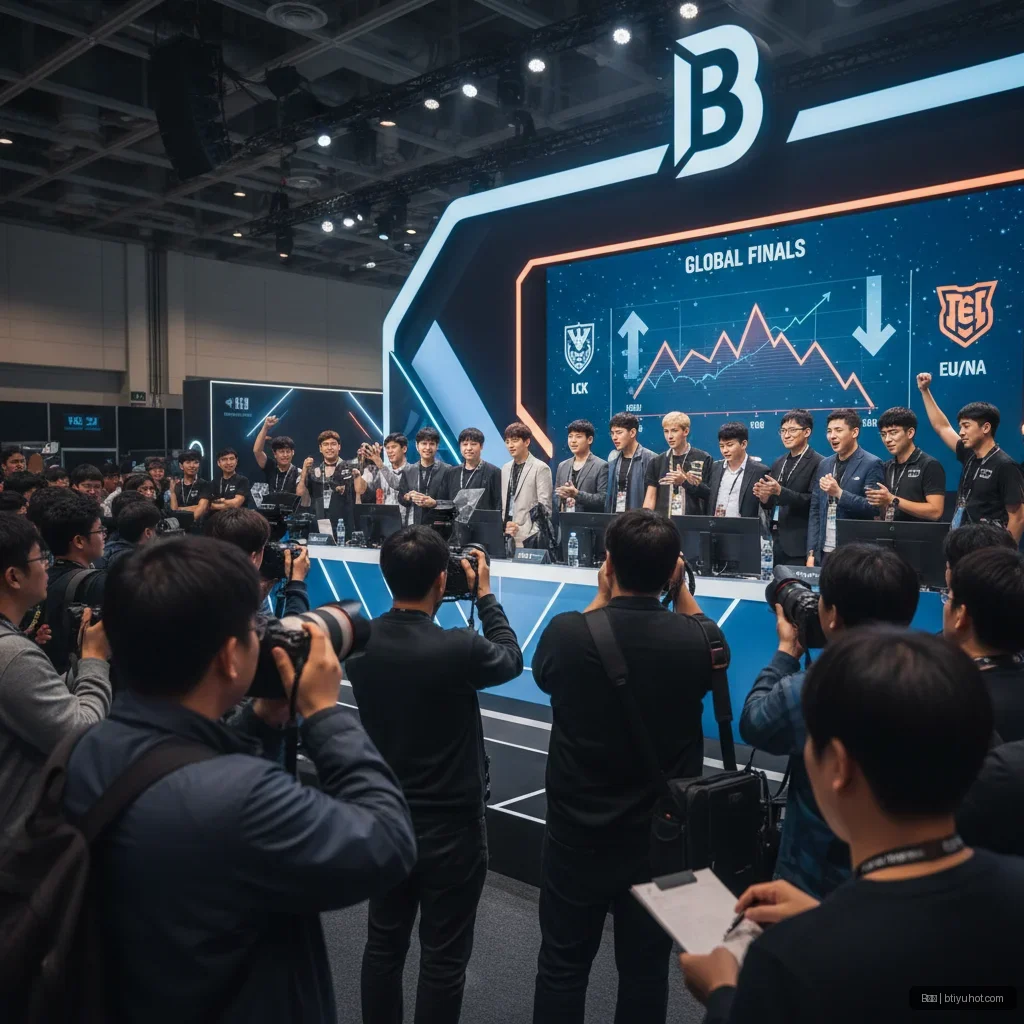 B体育 - B体育热议：LCK强队意外失利，欧美黑马逆袭全球总决赛 配图1